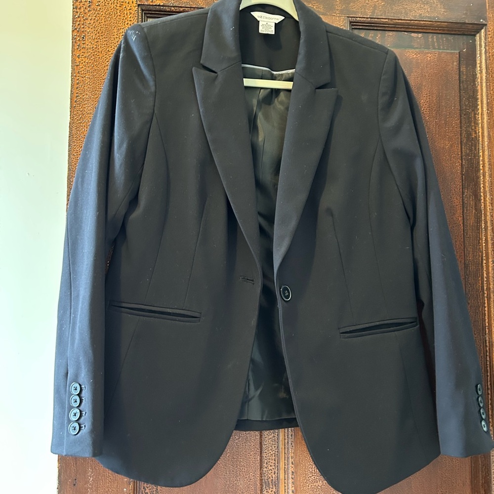 Liz Claiborne Black Formal Jacket